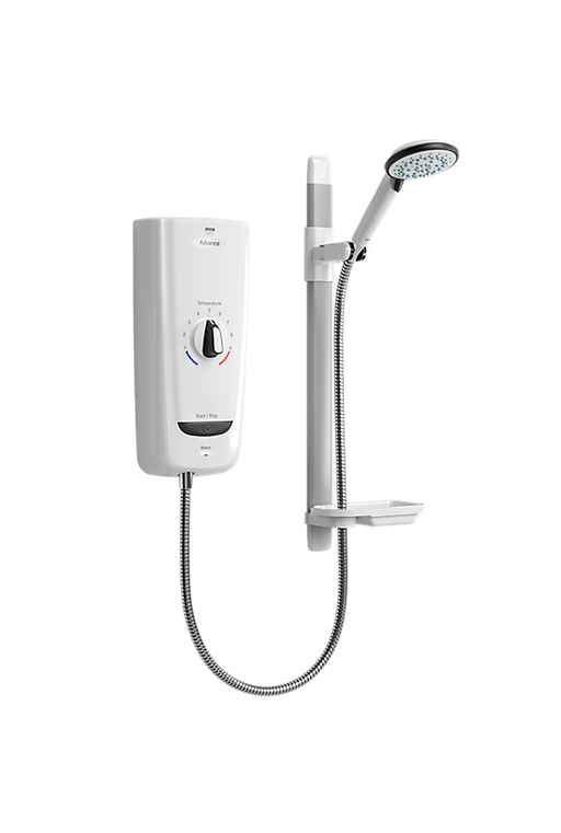 Mira Advance 8.7kW White/Chrome Electric Shower