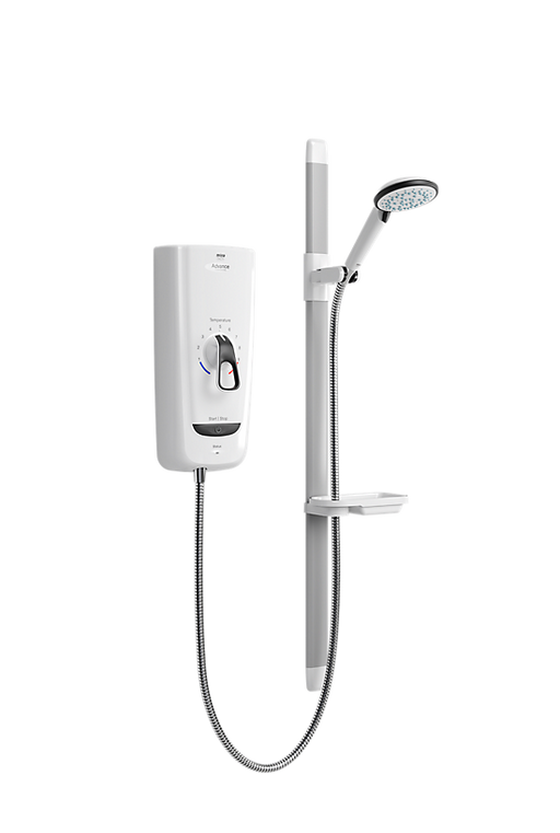 Mira Advance Flex 8.7kW White/Chrome Electric Shower