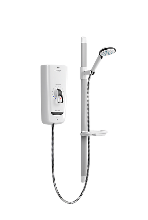 Mira Advance Flex 9.8kW White/Chrome Electric Shower