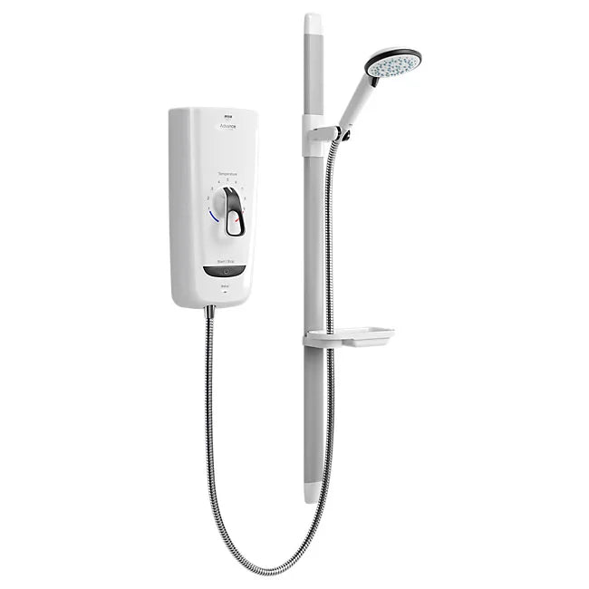 Mira Advance Flex 8.7kW White/Chrome Electric Shower 1.1785.003 BULK SPECIAL OFFER FOR (X6)