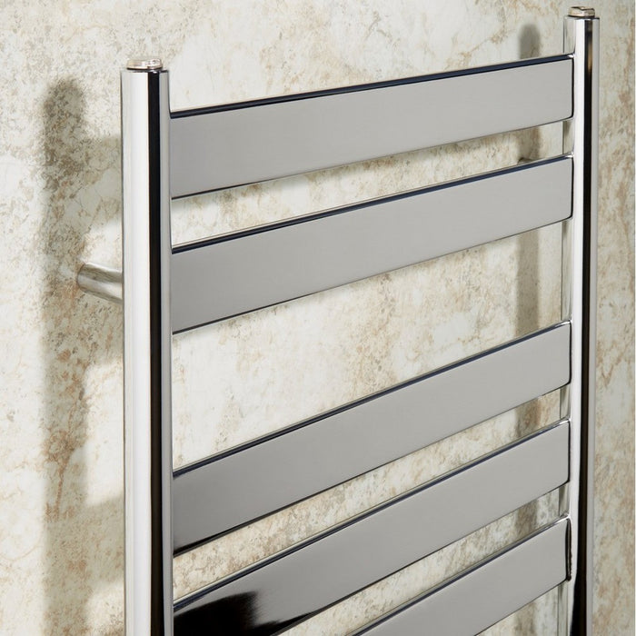 Redroom Azor Chrome Towel Radiator 1200x500mm (AZOC120050)