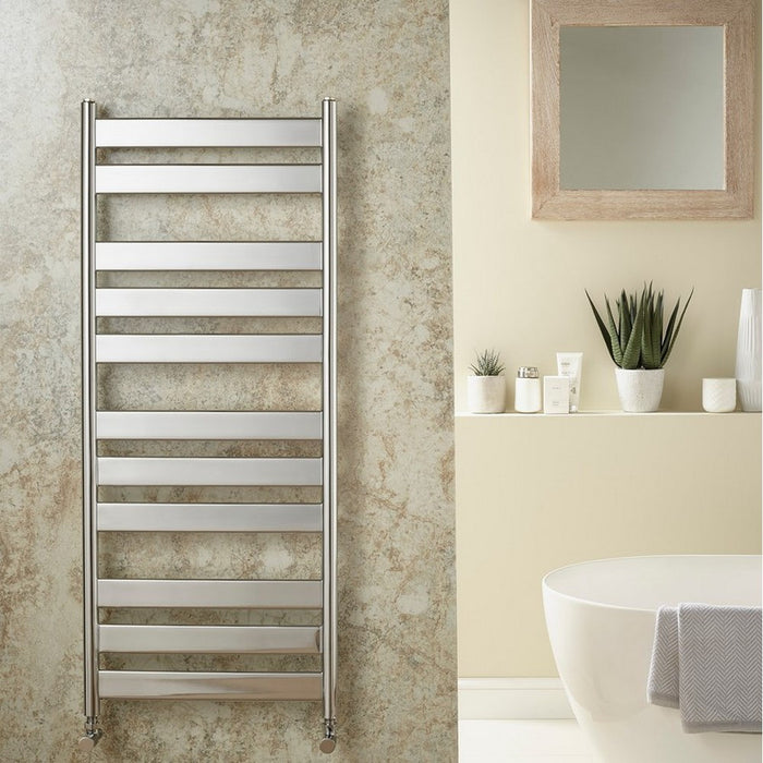 Redroom Azor Chrome 1600x500mm Towel Radiator (AZOC160050)