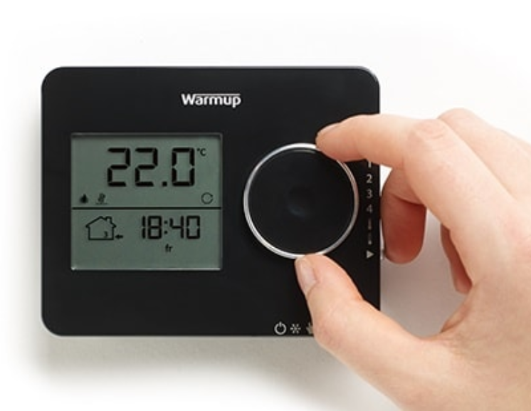 Warmup Tempo Digital Thermostat Black