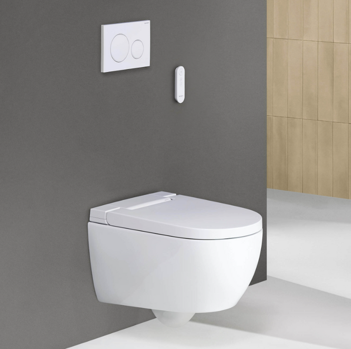 Geberit AquaClean Alba Wall Hung Rimless Smart WC 146.350.01.1