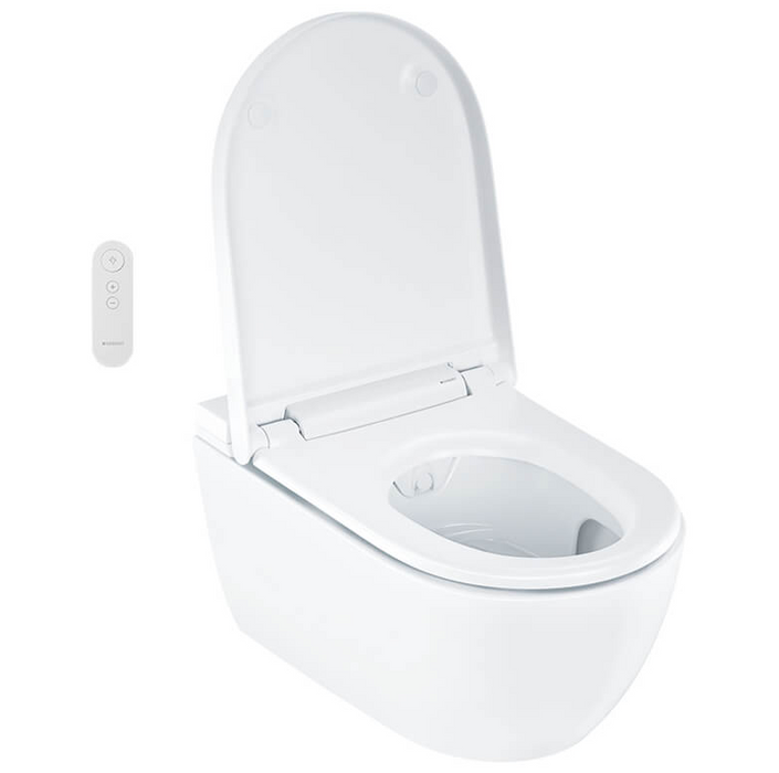 Geberit AquaClean Alba Wall Hung Rimless Smart WC 146.350.01.1