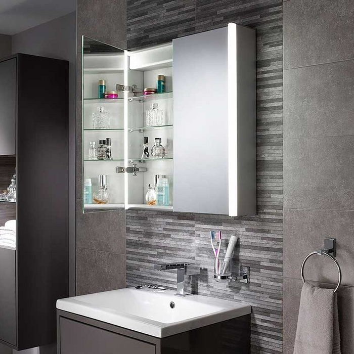 Sensio Aspen Double Door LED Mirror Cabinet (SE30816C0)