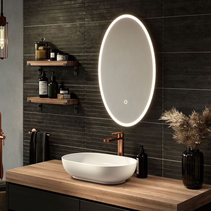 Sensio Aurora Oval LED Bathroom Mirror (SE30395P0)