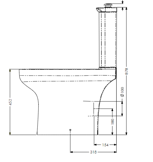 AKW Navlin Comfort Height CC WC Suite (28325)