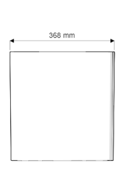 AKW Navlin Doc M Cistern With Lever Flush & Screw Down Lid (23594)