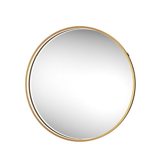 Sensio Aspect Round Illuminated Mirror Brushed Brass (SE30095C0)