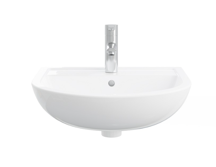 AKW Navlin 450mm 1 Tap Hole Wash Basin (23576)